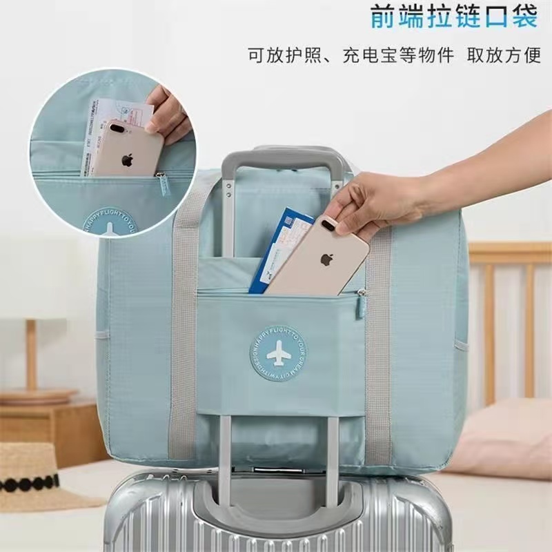 短途大容量旅行包衣服收纳袋手提可套拉杆箱行李袋待产包健身包袋 到手价¥12.90