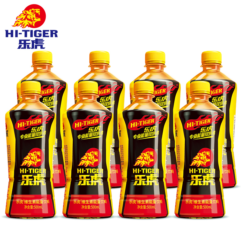 【超值尝鲜装】达利园乐虎维生素饮料500ml*8瓶运动能量加班开车 到手价¥27.90
