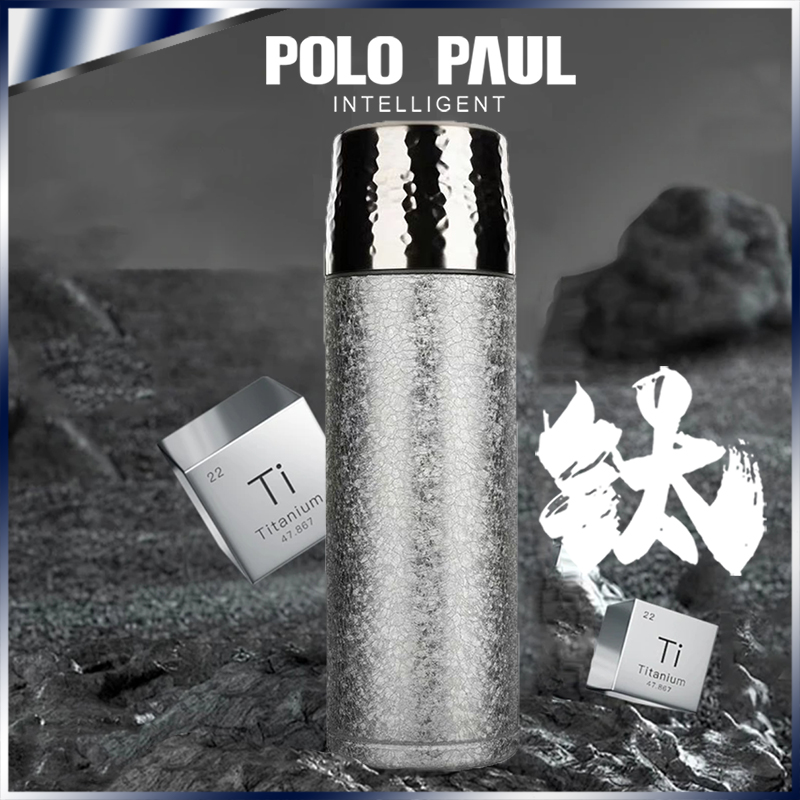 POLO PAUL—保罗总裁钛杯双层便携车载保温杯 到手价¥49.90