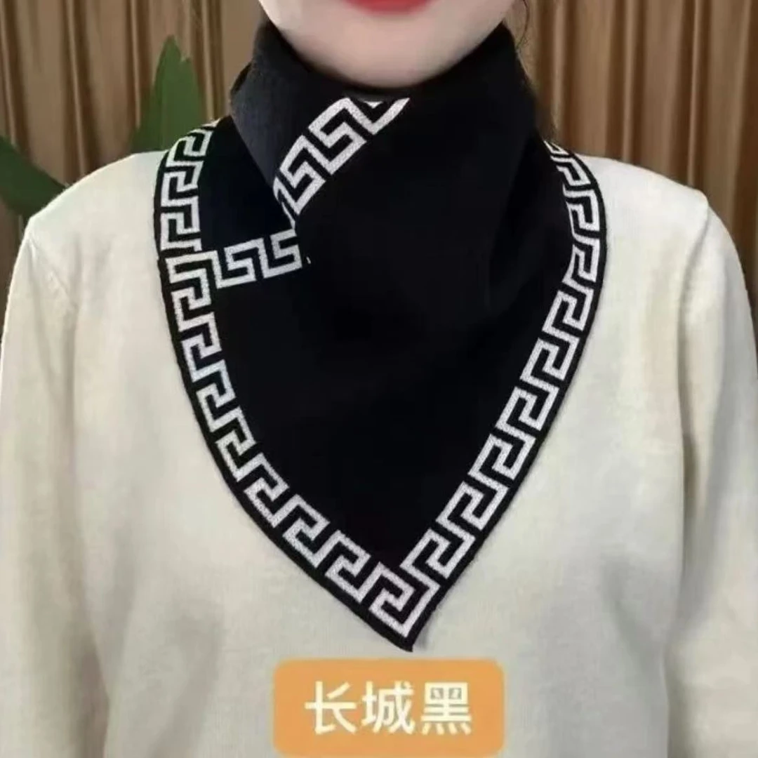 【男女同款 】秋冬护颈围脖百搭保暖脖套洋气三角围巾 到手价¥13.80