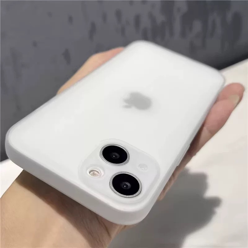 苹果17手机壳磨砂13硅胶软壳iPhone16promax透明15Pro全包超薄14 到手价¥3.88