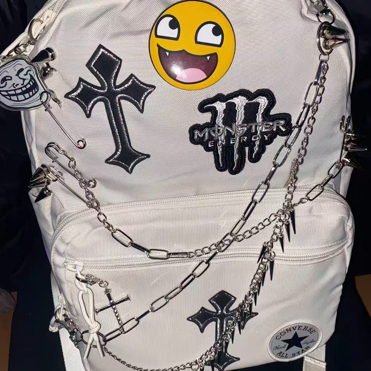 【利灵】魔爪能量刺绣logo贴章标志DIY士气章徽章户外背包贴 到手价¥3.99