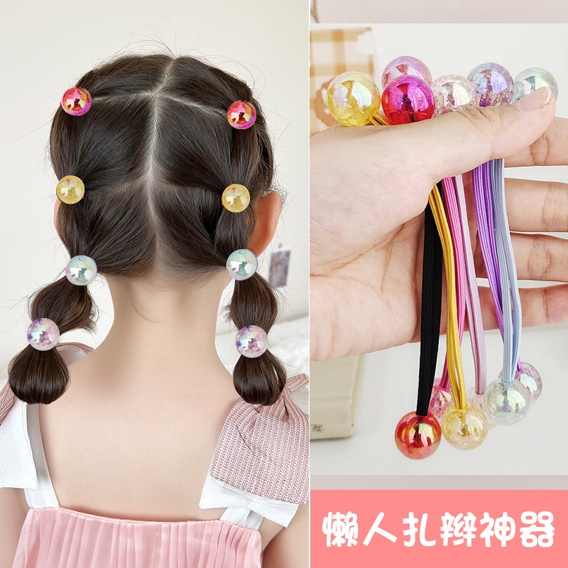 彩色小皮筋儿童可爱发饰头绳发圈发绳女童彩色小皮筋儿童可爱发饰 到手价¥19.90