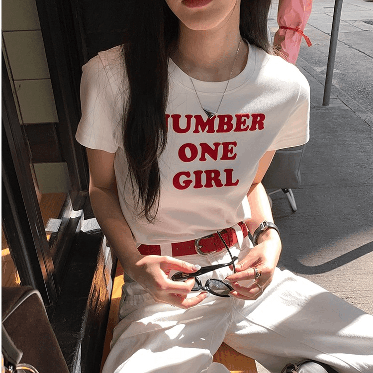 【现货＋运费险】2026新款夏季短袖字母T恤显瘦字母印花上衣女 到手价¥26.90