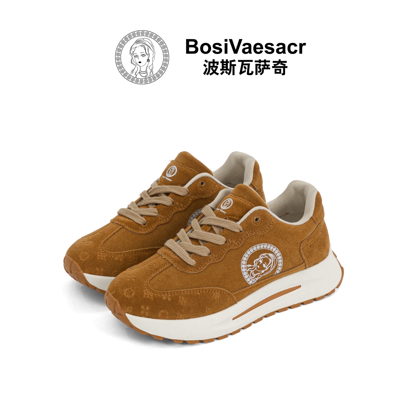 2026冬季新款Bosi Vaesacr波斯瓦萨奇厚底百搭轻奢时尚女鞋 到手价¥69.90