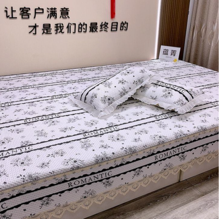 大炕盖送枕套双面铺四季床盖榻榻米炕盖木棉四季防滑床单床盖 到手价¥49.99