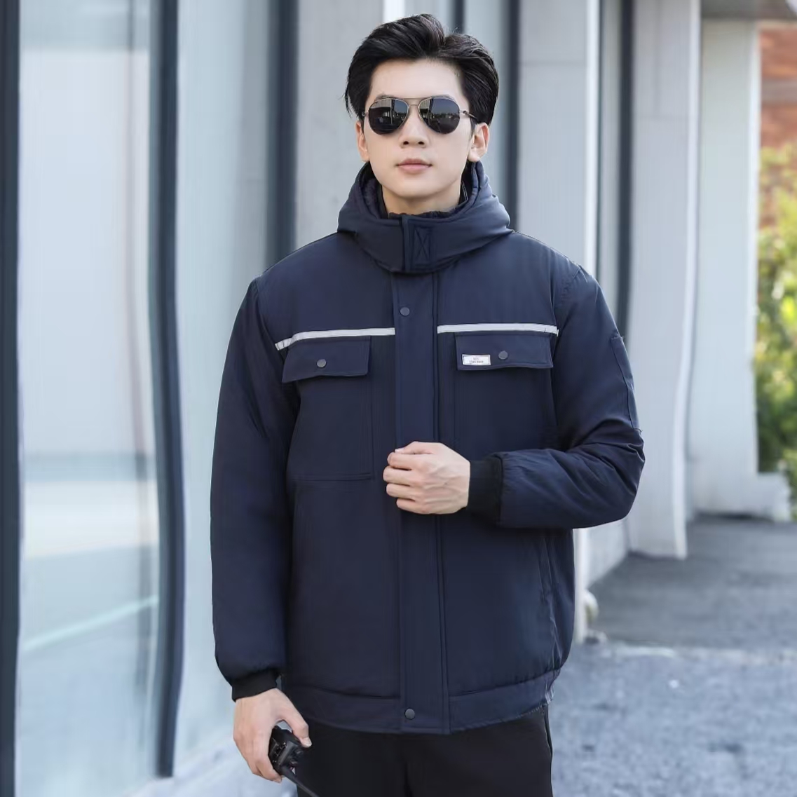 冬装加厚防水棉服防油抗风棉衣工作服男女防寒棉袄保暖特厚劳保服 到手价¥55.10