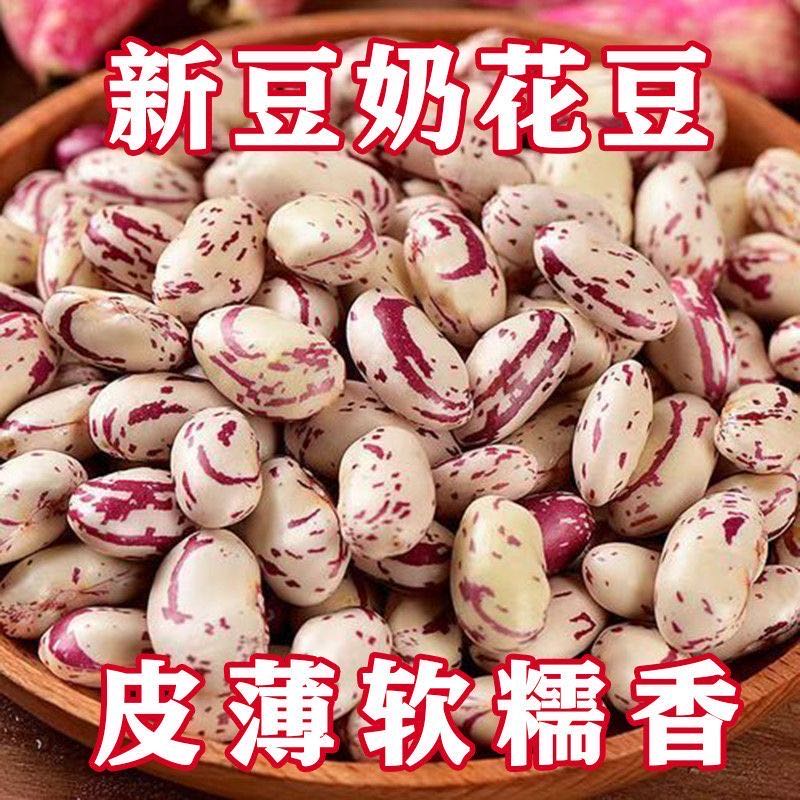 YC【23.9到手五斤】东北奶花豆花豆奶白花芸豆花豆新豆芸豆 到手价¥23.90