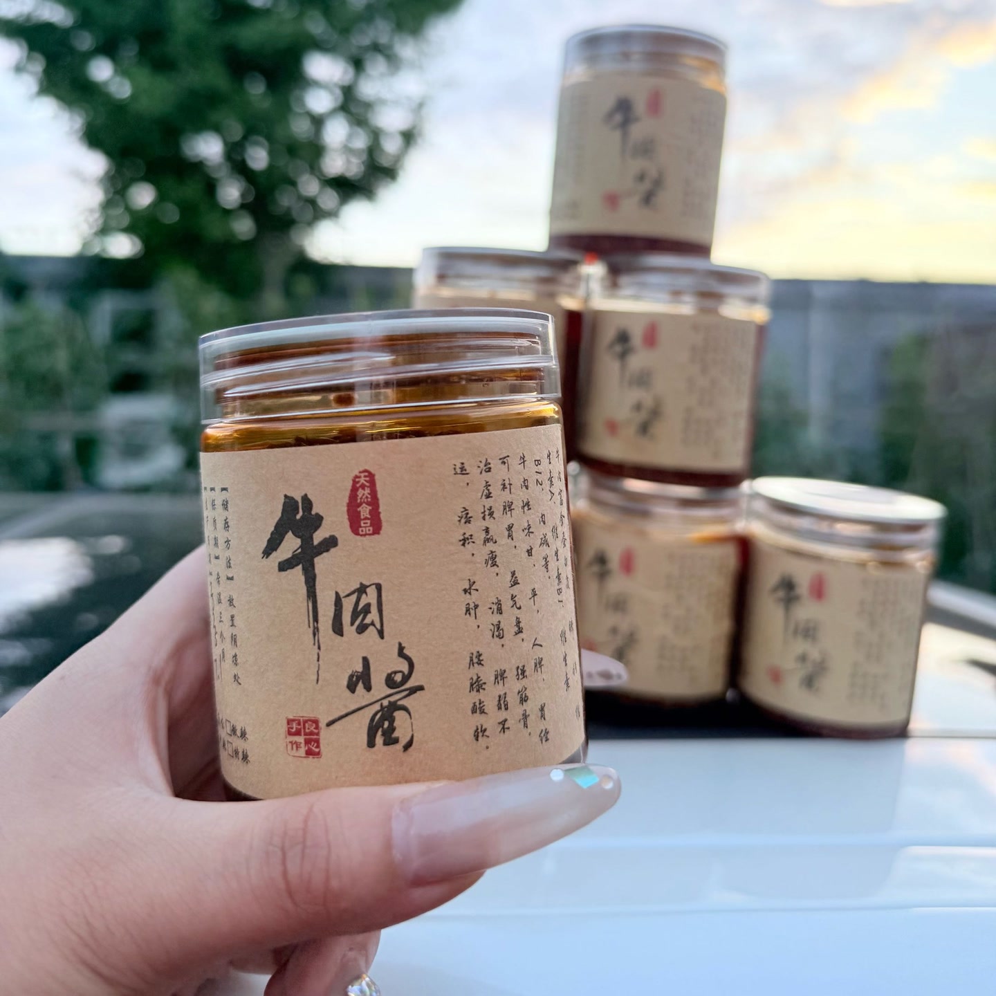旋子媽媽纯手工现做香辣牛肉酱没有添加剂，高品质新鲜食材 到手价¥16.00