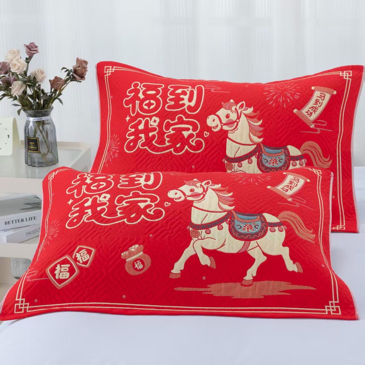 出极【TY】纯棉纱布枕巾，尺寸52×78 到手价¥19.90